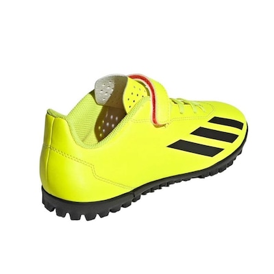 Chuteira Society adidas X Crazyfast Club H&Amp;L Tf J - Infantil - Foto 5