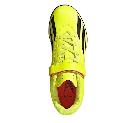 Chuteira Society adidas X Crazyfast Club H&Amp;L Tf J - Infantil - Foto 6