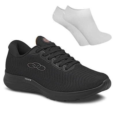 Kit Tênis Olympikus Atmos + Meia - Feminino - Foto 1