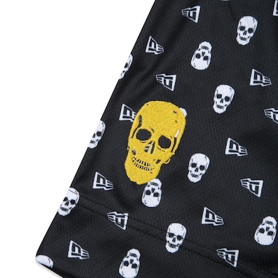 Short New Era Praia Collab Alexandre Herchcovitch All Logo - Masculino - Foto 3