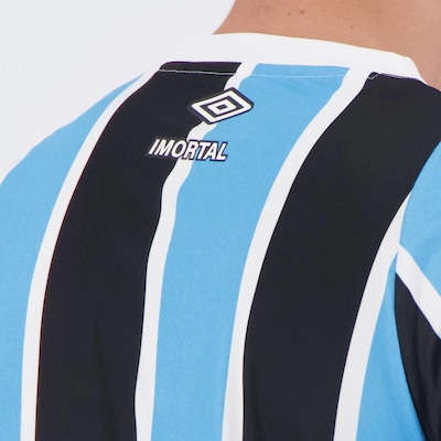 Camisa Umbro Grêmio I 2024 Manga Longa - Masculina - Foto 6