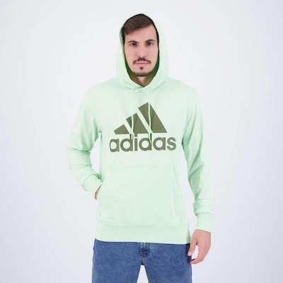 Blusão de Moletom adidas Essentials Big Logo - Masculino - Foto 4