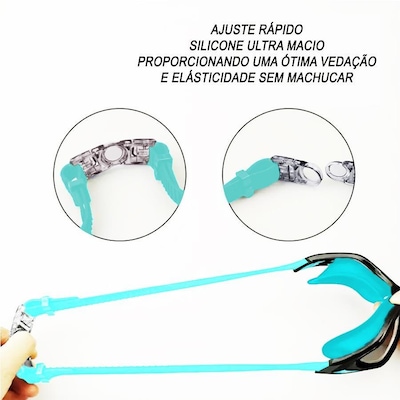 Óculos de Natação Gold Sports Elite Performance 9.0 High Definition - Foto 4