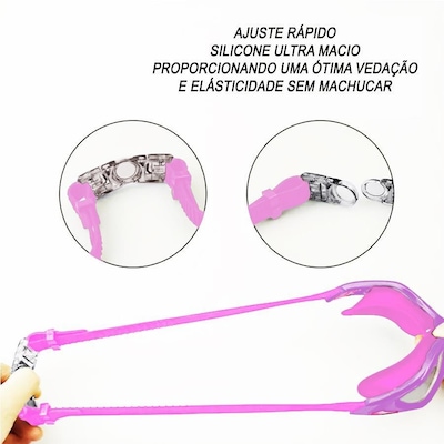 Óculos de Natação Gold Sports Elite Performance 9.0 High Definition - Foto 4