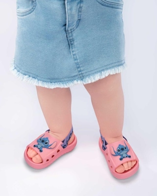 Chinelo Slide Infantil de Bebê Disney Queridos Grendene - Foto 2