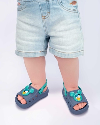 Chinelo Slide Infantil de Bebê Disney Queridos Grendene - Foto 2