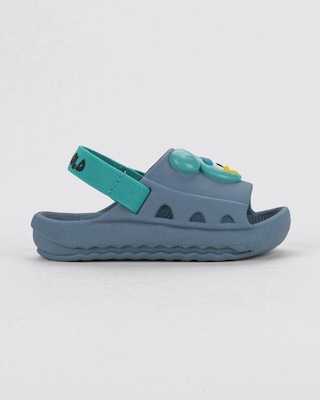 Chinelo Slide Infantil de Bebê Disney Queridos Grendene - Foto 3