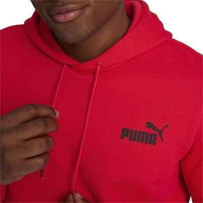 Blusão de Moletom com Capuz Puma Essentials Small Logo - Masculino - Foto 6
