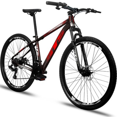 Bicicleta Aro 29 GTS Alumínio Supreme Freio a Disco Câmbio Shimano 21 Marchas - Unissex - Foto 2