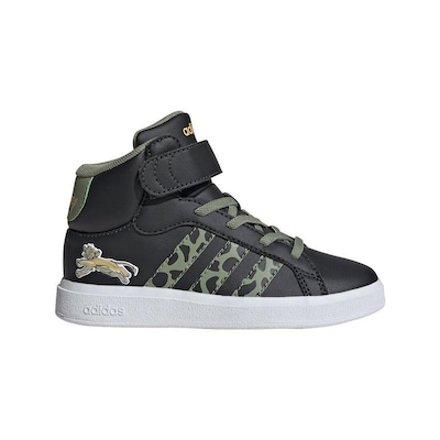 Tênis adidas Disney Rei Leão Grand Court Mid - Infantil - Foto 1