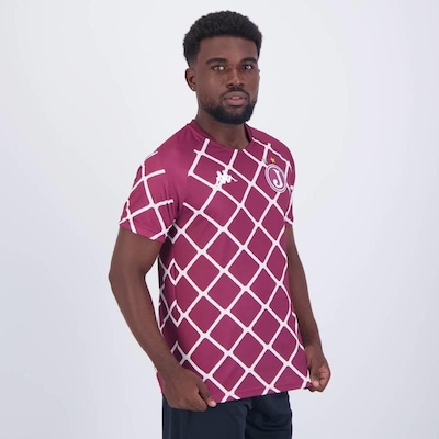 Camisa do Juventus da Mooca Kappa Supporter Stadium - Masculina - Foto 2