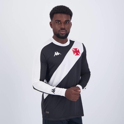 Camisa Vasco I 2024 Kappa Manga Longa - Masculina - Foto 2