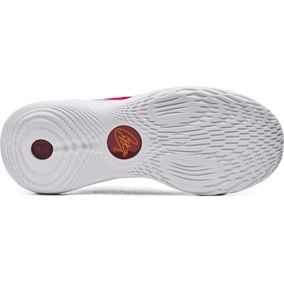 Tênis de Basquete Under Armour Curry 11 Bruce Lee Fire - Masculino - Foto 5
