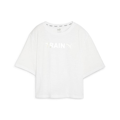 Camiseta Puma Train Graphic - Feminina - Foto 1