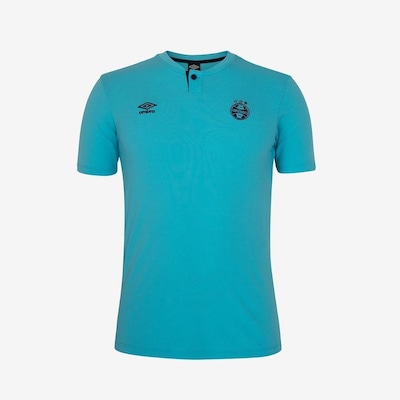 Camisa Polo do Grêmio Viagem 2024 Umbro - Masculina - Foto 1