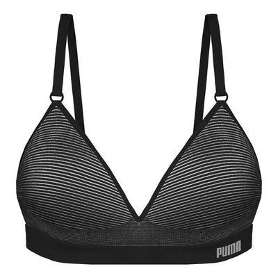 Kit de Sutiãs com Bojo Puma sem Costura - Adulto - 3 unidades - Foto 2
