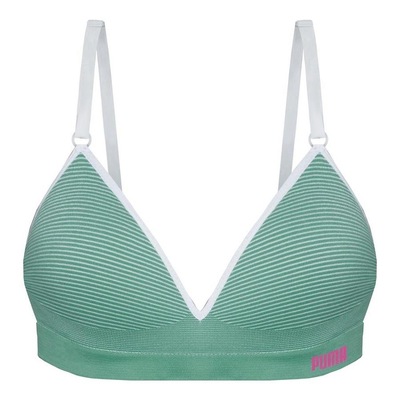 Kit de Sutiãs com Bojo Puma sem Costura - Adulto - 3 unidades - Foto 3