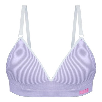 Kit de Sutiãs com Bojo Puma sem Costura - Adulto - 3 unidades - Foto 4