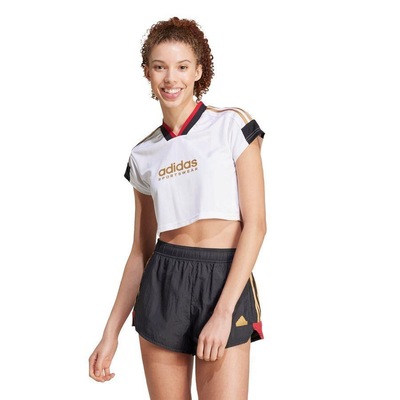 Blusa Cropped adidas Tiro Cut Três Listras - Feminina - Foto 2