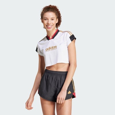 Blusa Cropped adidas Tiro Cut Três Listras - Feminina - Foto 3