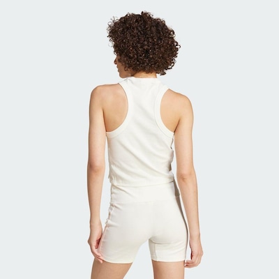 Camiseta Regata Cropped adidas Canelada Lounge - Feminina - Foto 5
