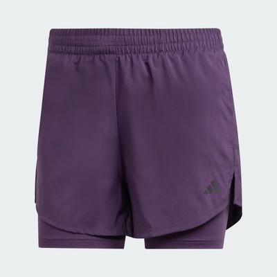 Shorts adidas Dois em Um Aeroready Made For Training Minimal - Feminino - Foto 2
