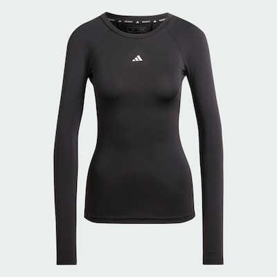 Camiseta adidas Manga Longa Techfit - Feminina - Foto 2
