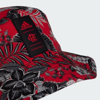Chapéu Bucket Flamengo Farm X Farm Rio adidas - Foto 3
