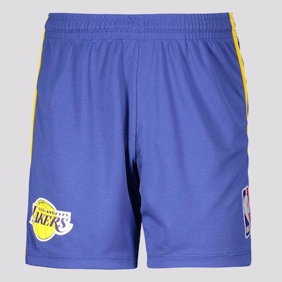 Kit Camiseta NBA Los Angeles Lakers - Infantil - Foto 4