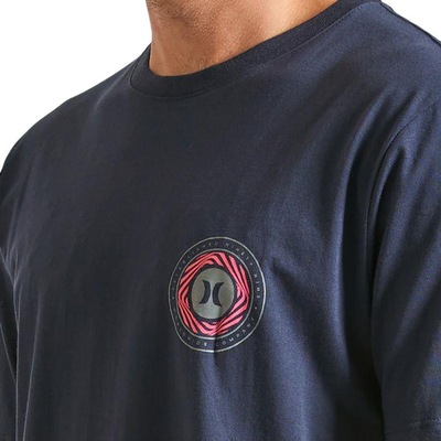 Camiseta Masculina Hurley Spiral - HURLEY - Masculino - Foto 3