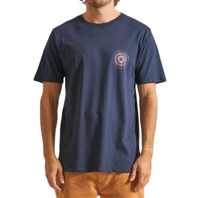 Camiseta Masculina Hurley Spiral - HURLEY - Masculino - Foto 1