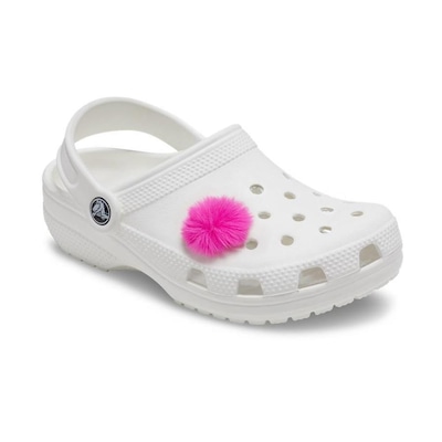Jibbitz? Crocs Bola Puff Neon - Foto 3