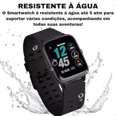 Relógio Smarthwatch Mormaii Life Bluetooth 5ATM - Unissex - Foto 6