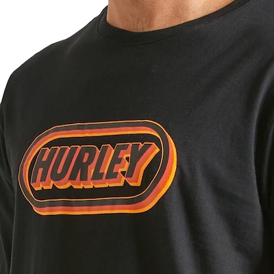 Camiseta Masculina Hurley Speed - HURLEY - Masculino - Foto 3