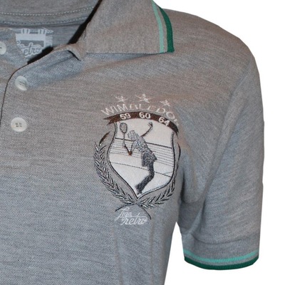 Camisa Polo Liga Retrô Wimbledon 1964 - Feminina - Foto 4