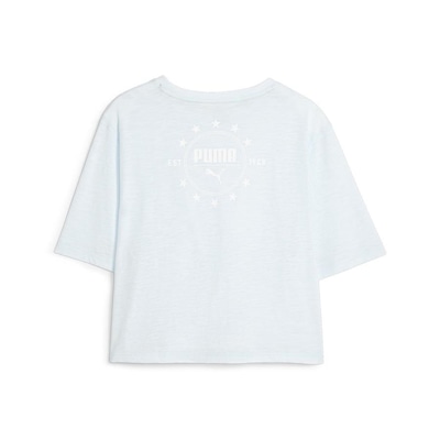 Blusa Cropped Puma Top Boxy Training Crop - Feminina - Foto 2