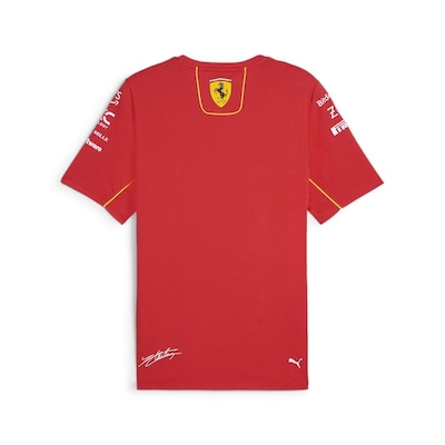 Camiseta Puma Scuderia Ferrari Leclerc - Masculina - Foto 2