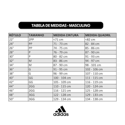 Bermuda Masculina adidas 3 Listras - Foto 6