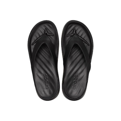 Chinelo Crocs Getaway Flip Black - Feminino - Foto 1