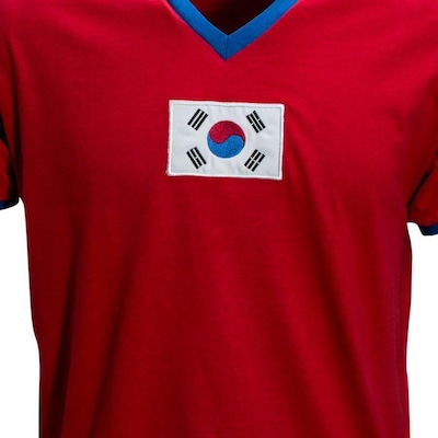 Coréia do Sul 1970 - Liga Retro - Masculina Camisa - Foto 4