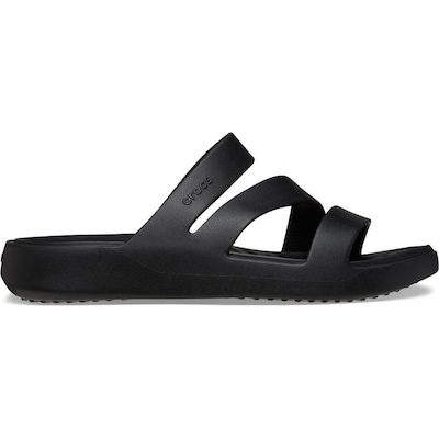 Sandália Crocs Getaway Strappy Black - Feminino - Foto 3