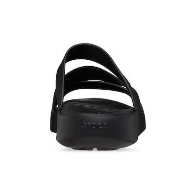 Sandália Crocs Getaway Strappy Black - Feminino - Foto 5