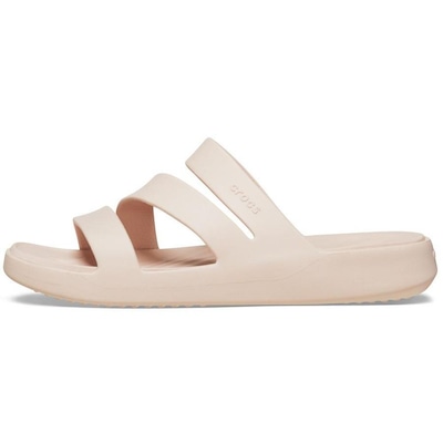 Sandália Crocs Getaway Strappy Quartz - Feminino - Foto 1