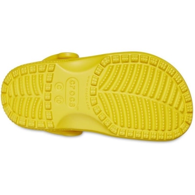 Sandália Crocs Classic Clog Kids Sunflower - Infantil - Foto 6