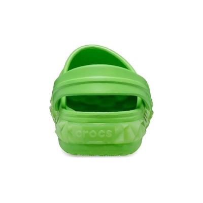 Sandália Crocs Crocband Geometric Glow Band Clog T - Infantil - Foto 4
