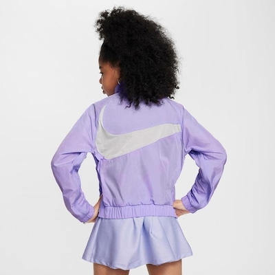 Jaqueta Nike Sportswear Windrunner - Infantil - Foto 3