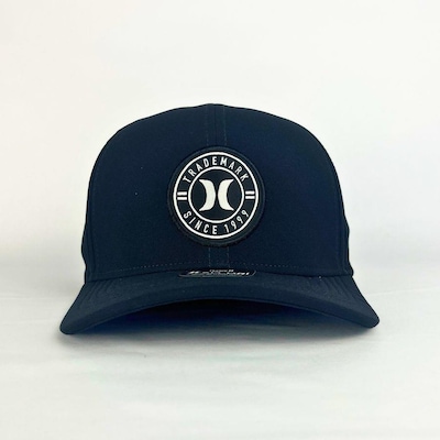 Boné Aba Curva Hurley Label - Snapback - Adulto - Foto 2