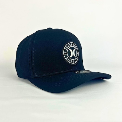Boné Aba Curva Hurley Label - Snapback - Adulto - Foto 3