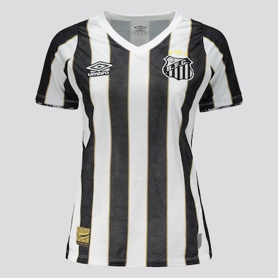Camisa 2 do Santos 2024 Umbro - Feminina - Foto 1
