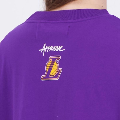 Camiseta Approve Over New Nba Lakers - Feminina - Foto 6
